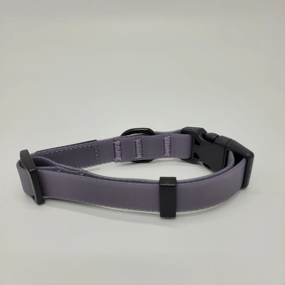 Peak Performance Overlook Dog Collar Twilight Violet Easy Clean Size Small NEW